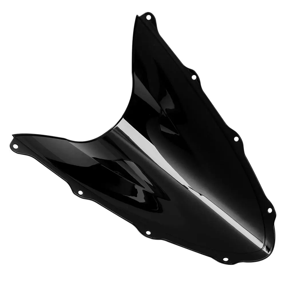 Новый мотоцикл Черный ABS двойной пузырь лобовое стекло обтекатель ветер экран