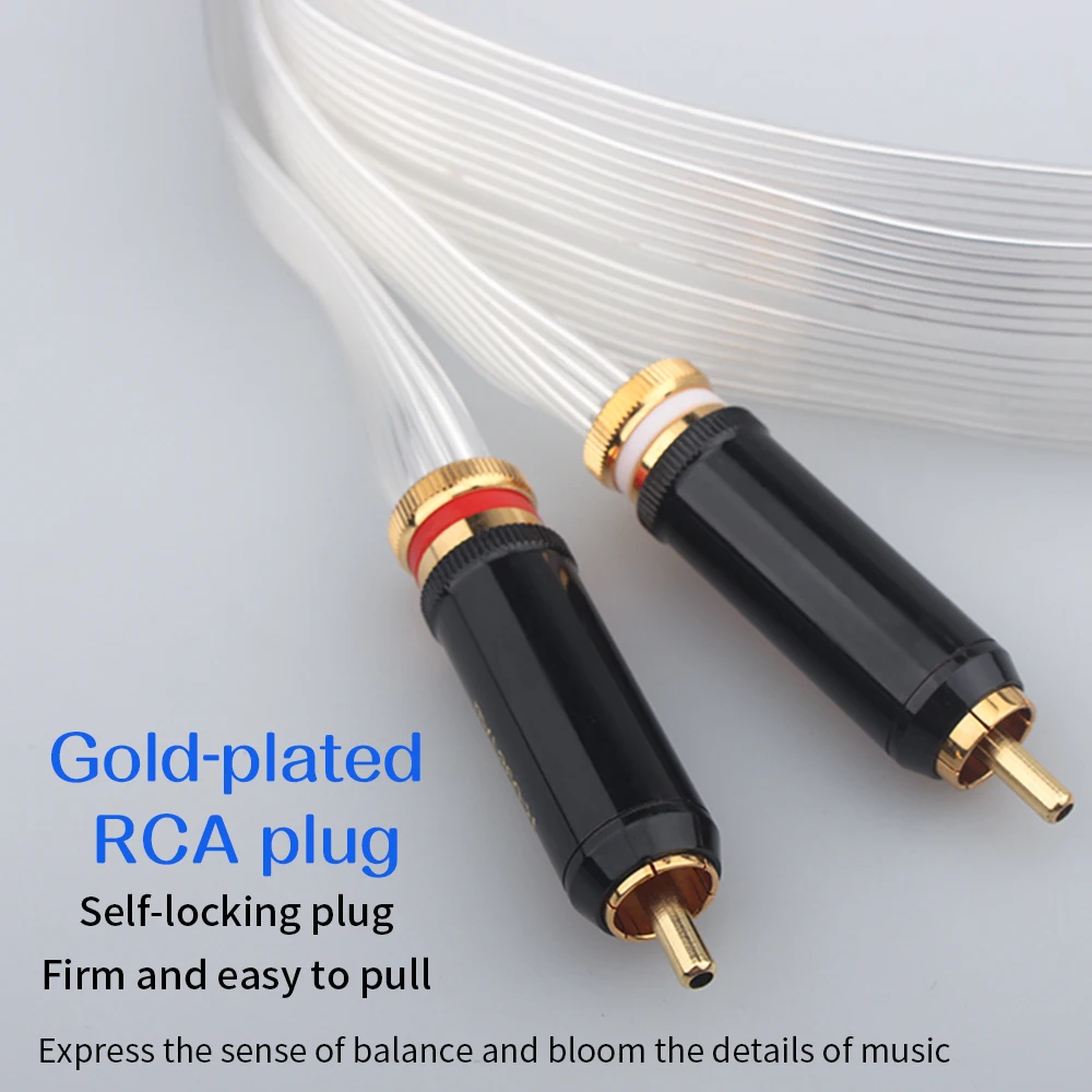 Серый KNIGHT музыка лента 14 шт. OCC с серебряным покрытием RCA XLR один посылка аудио