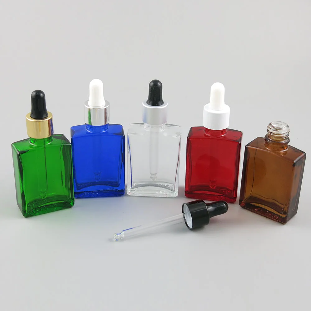 30 ml 1 oz Skincare Square Empty Eye Drop Cosmetic Packaging