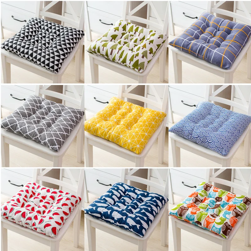 

Thickened Cushion Chair Seat Cushion Office Sitting Dormitory Students Summer Stool Seat Cushion