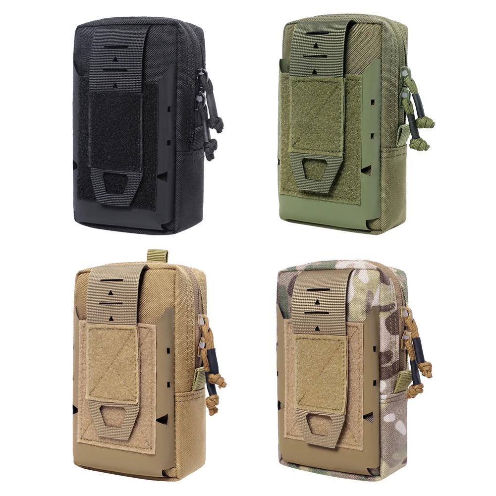 

Military Tactical Bag Army Molle System Bag Outdoor Camping Hiking Nylon EDC Tool Waist Pack Hunting Accessories