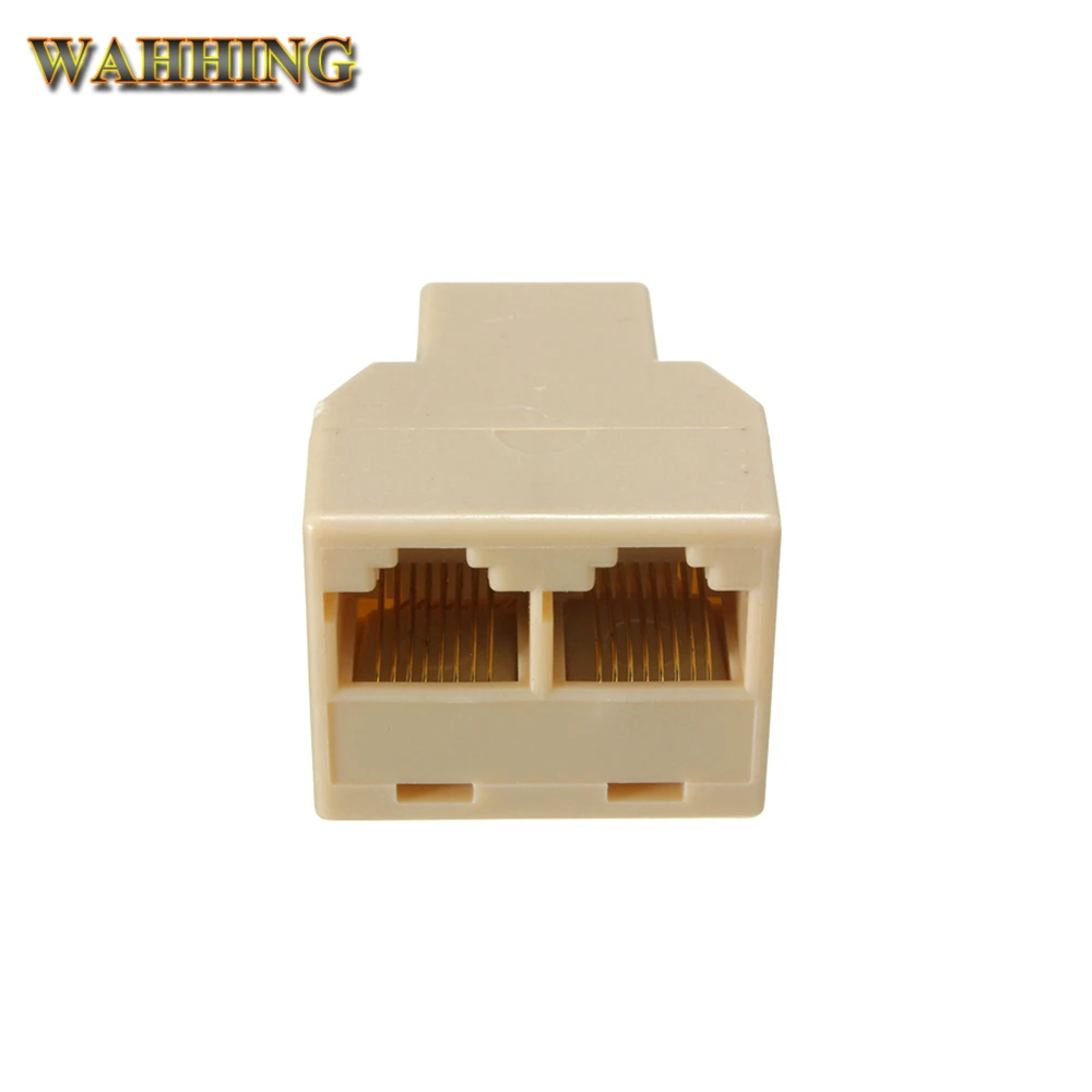 Разветвитель двусторонний RJ45 5 шт. CAT5 CAT6 разъем Ethernet сетевой Модульный штекер для