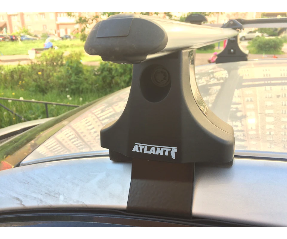 Багажник на крышу Atlant 8827+8809+8862 аэро дуги 1 1м Ниссан Альмера Классик 2006-2012 арт:21113-43 |