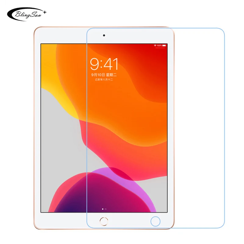 9H закаленное стекло для iPad 10 2 2019 Защита экрана 7 7го поколения A2200 A2198 A2232 Защитная