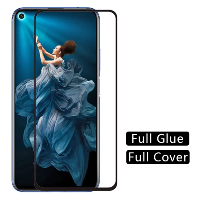 

9H Full Cover Tempered Glass For Honor 20s 20pro Safety Phone Screen Protectors on Huawei huawey honor20i 20 light 20 Glass