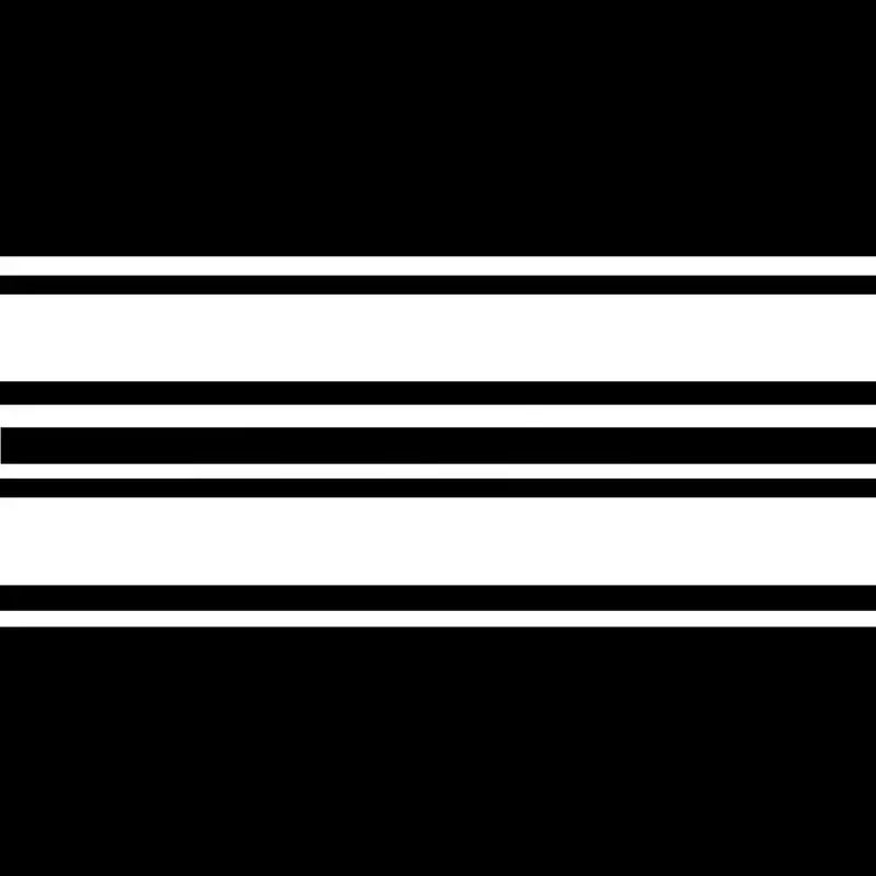 2 шт./компл. 183 см * 8 Автомобильная наклейка s Hood Stripe DIY Автомобильный корпус крышка