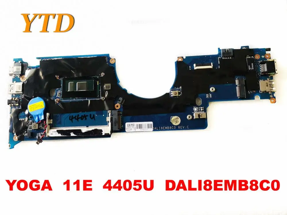 Original for Lenovo Thinkpad YOGA 11E Laptop motherboard YOGA  11E  4405U  DALI8EMB8C0 tested good free shipping