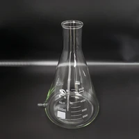 filtering flask with lower tubecapacity 5000mltriangle flask with tubuleslower tube conical flaskwith tick marks