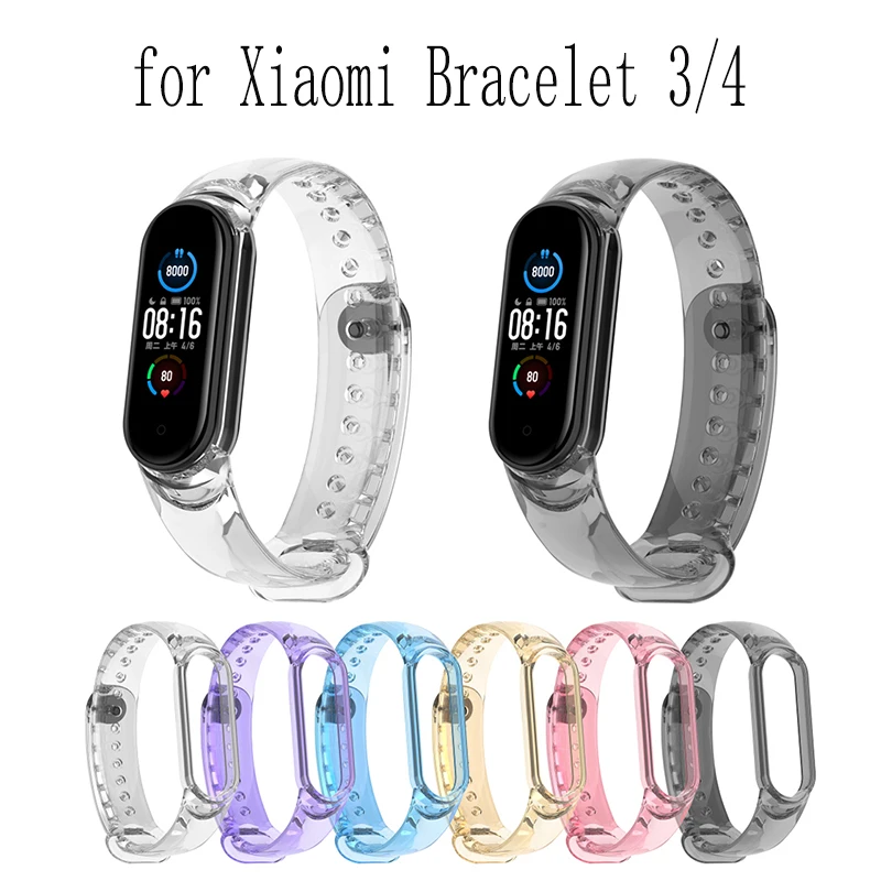 

Ремешок силиконовый для смарт-часов Xiaomi Mi Band 3 4