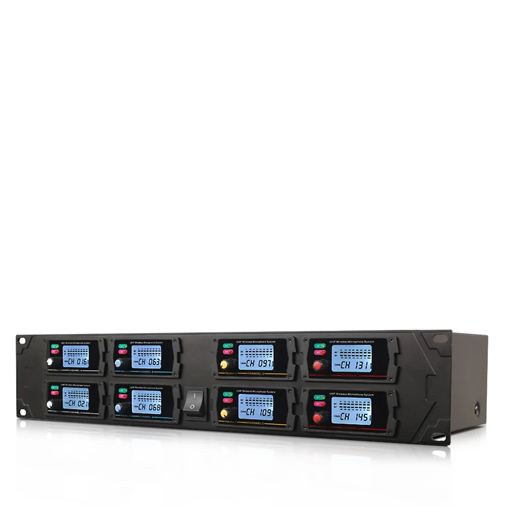 Портативный микрофон беспроводной системы для продажи UHF8 канальный нагрудный конденсатор для церкви гарнитура караоке микрофоны студия 8000G2 певцы
