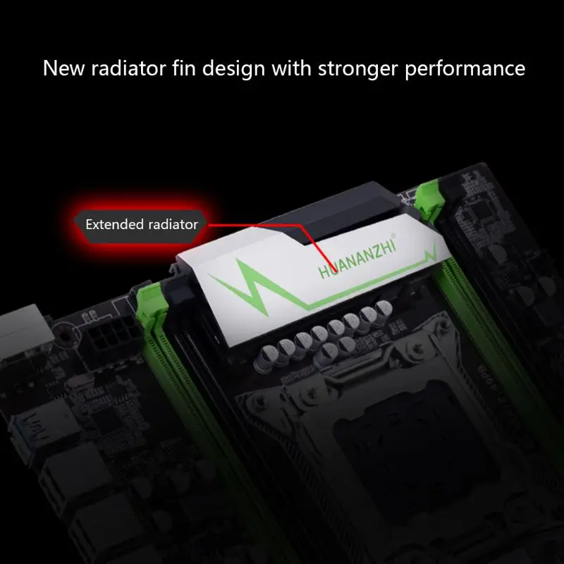 Huananzhi X79 материнская плата LGA2011 ATX USB3.0 SATA3 PCI-E NVME M.2 SSD Поддержка регистровая и ecc-память памяти и процессор Xeon E5