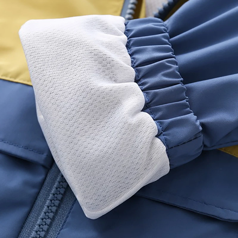 

2021 Autumn Boys Jackets Children Windbreaker Outerwear Patchwork Hoodies Jacket For Kids Clothes Fashion Clothing Coats Jacket