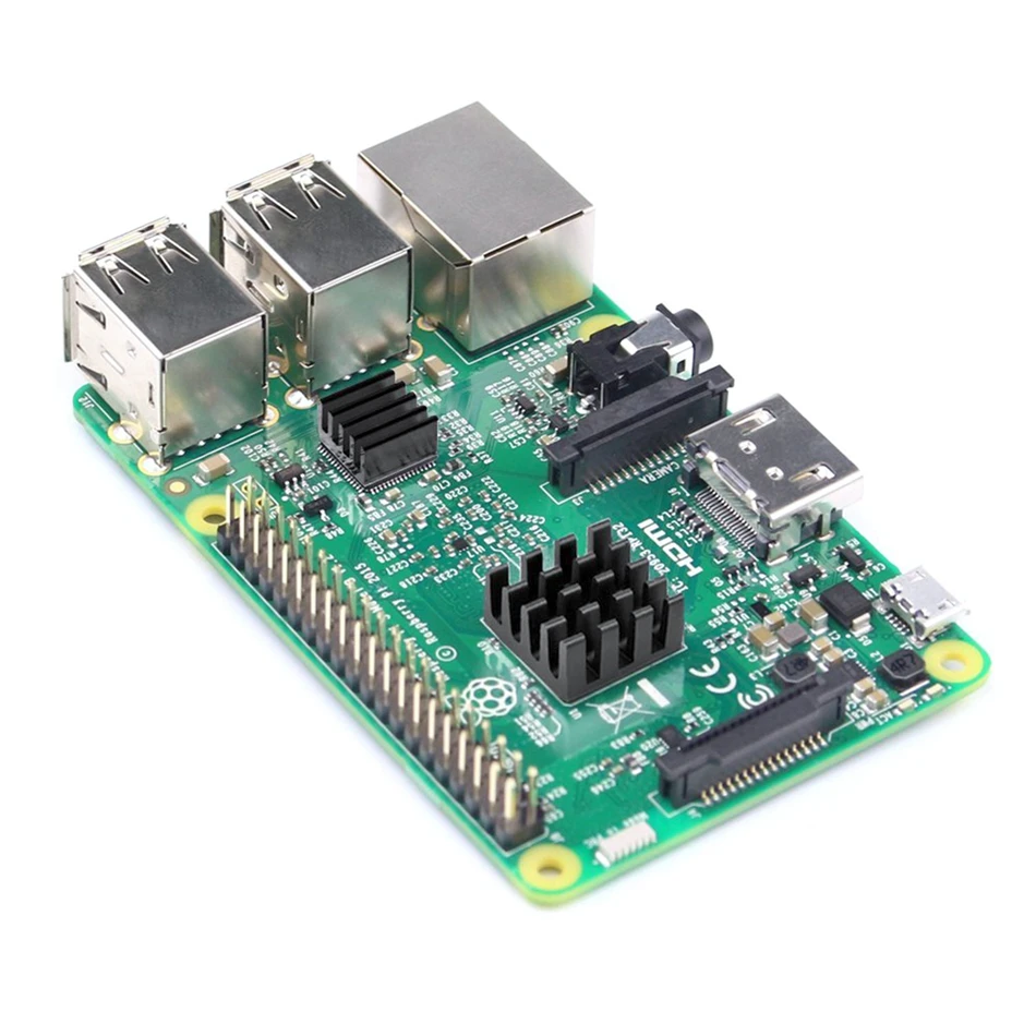 Комплект теплоотвода для Raspberry Pi 4 3 + 2 алюминиевая медная Теплопроводящая клейкая