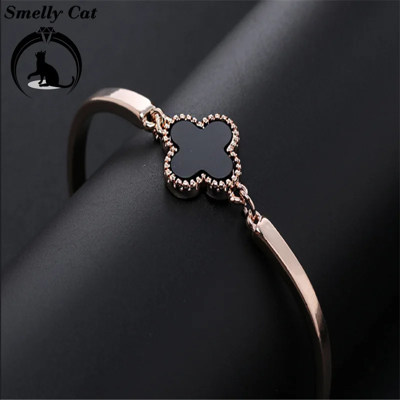Вонючий кот инкрустированный Циркон Кристалл браслет простой сплав ювелирные