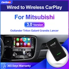 Carlinkit 3,0 CarPlay беспроводной адаптер для Mitsubishi Outlander Triton Galant Grandis Lancer Pajero Zinger 2015-2021 Smart Box