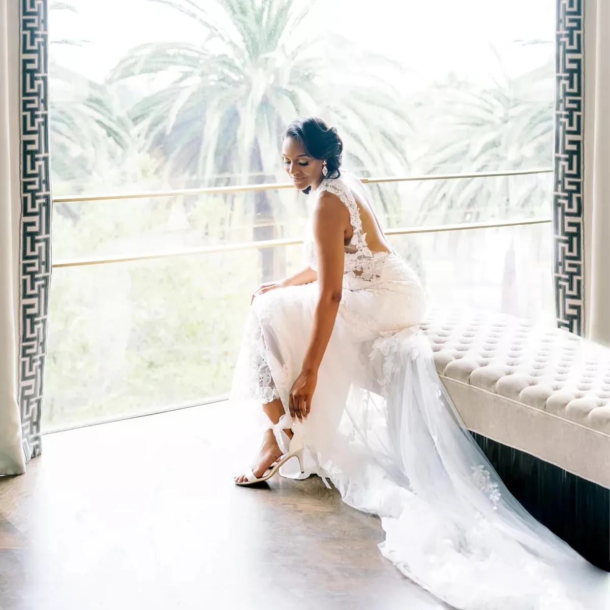 

Wedding Dress Mermaid Lace Chapel Train Open Back Sleeveless O Neck White Wedding Gowns for Bridal 2021 Vestido De Noiva