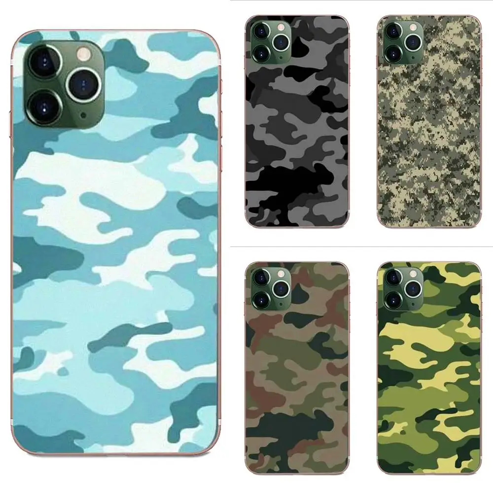 Чехол Камуфляжный военный армейский для Xiaomi CC9E Mi3 Mi4 Mi4i Mi5 Mi 5S 6 6X 8 9 SE Play Plus Pro Lite A1 Mix 2