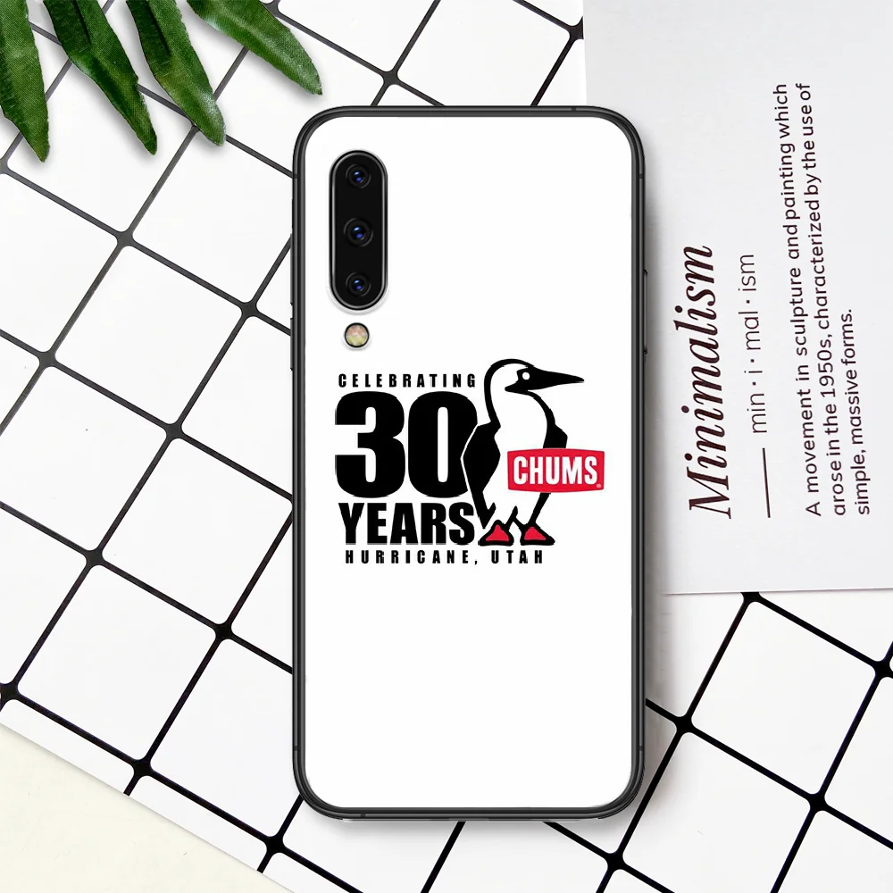 

Fashion Trend Brand Chums Phone Case For Samsung Galaxy A 3 5 7 8 10 20 20E 21S 30 30S 40 50 51 70 71 black Cover Fashion Prime
