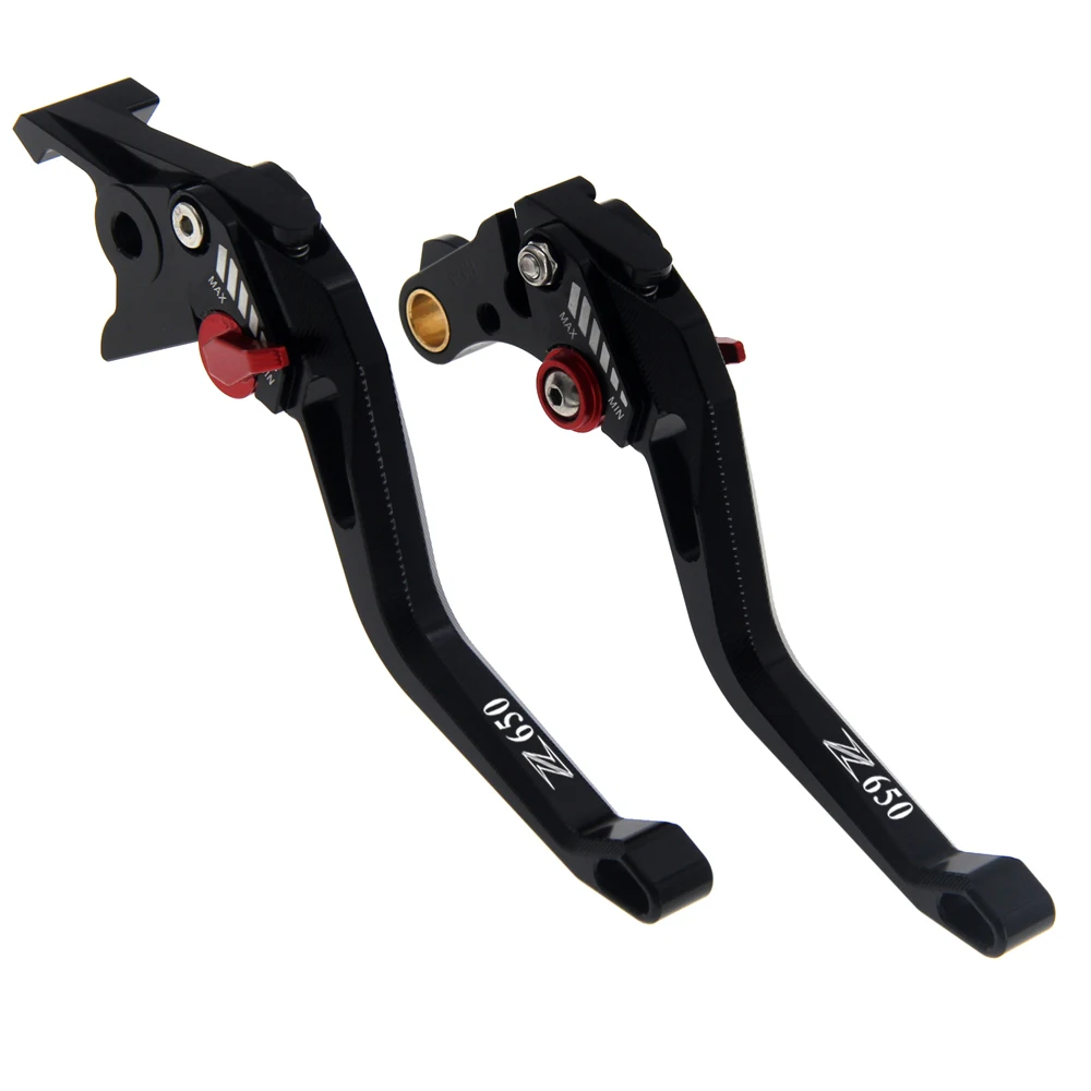 

RiderJacky 3D Rhombus Hollow Adjustable Z 650 Motorcycle Brake Clutch Levers For Kawasaki Z650 2017 2018