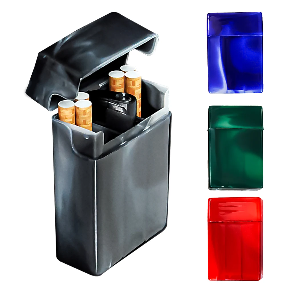 

HORNET Plastic Cigarette Case Cover For Regular Cigarettes Tobacco Case Box