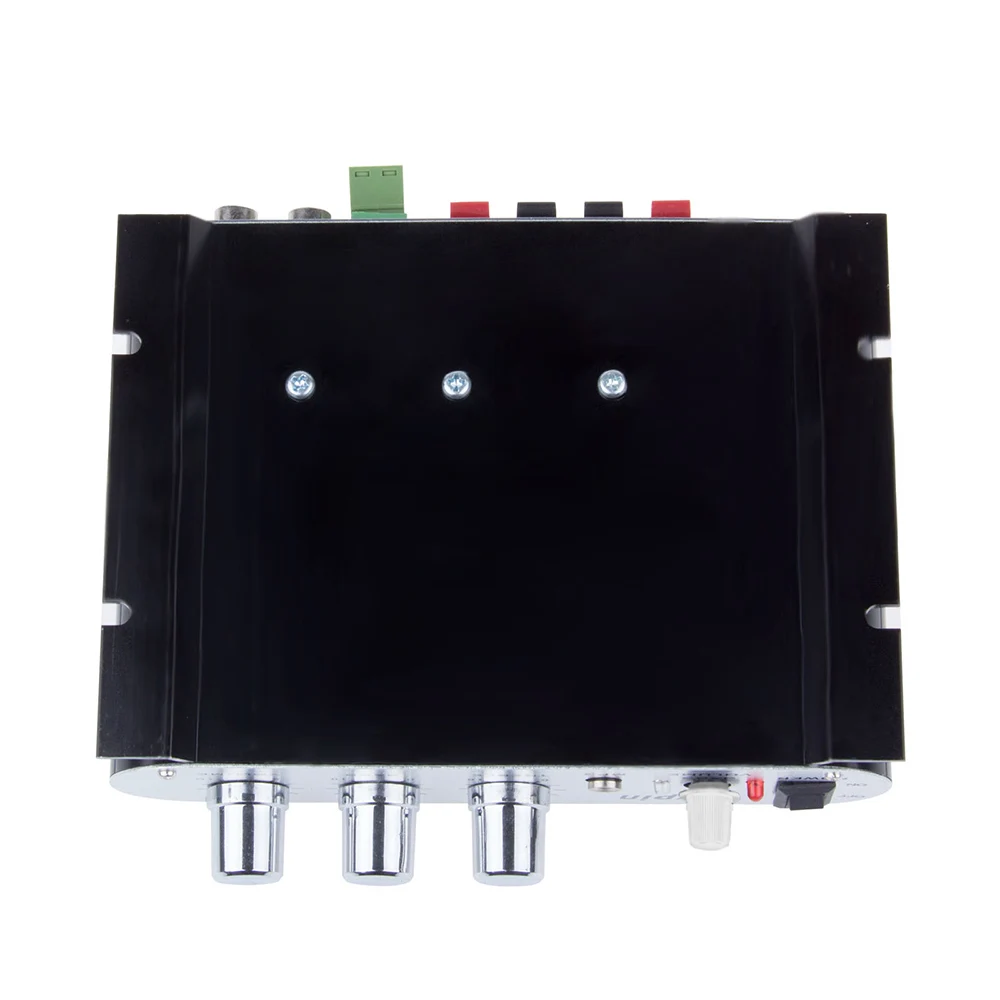 Цифровой автомобильный мини усилитель мощности 12 В 3 А + аудиокабель Lepy LP 838 Hi Fi 2.1CH