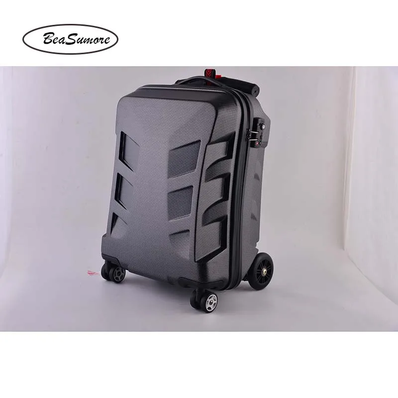 BeaSumore оригинальная сумка на колесиках для скутера мужская дорожная компьютера
