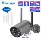 IP-камера Techage HD, 3 Мп, Wi-Fi, PTZ, двустороннее аудио