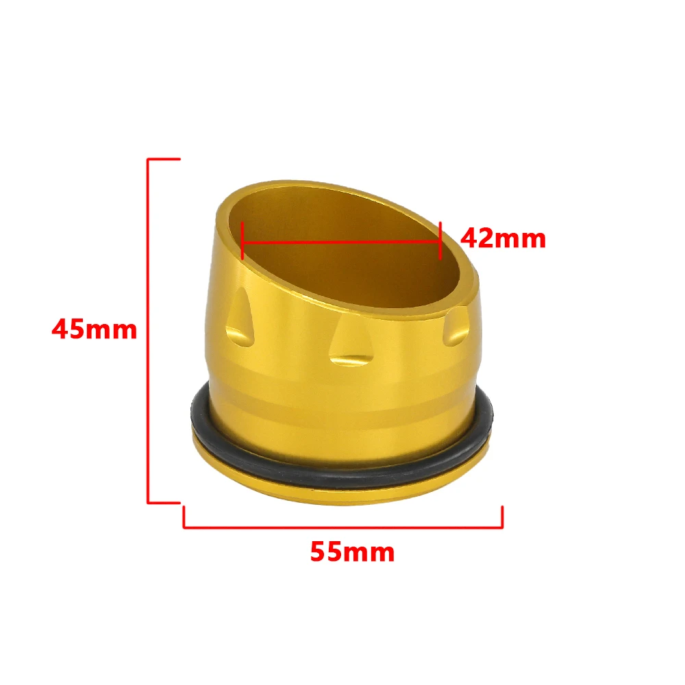 Алюминиевый наконечник выхлопной трубы для мотоцикла с ЧПУ насадка глушителя