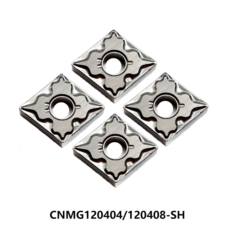 

Original Carbide Inserts 10pcs CNMG120404-SH NX2525 CNMG120408-SH UE6020 CNMG 120404 120408 Turning Tool Lathe Cutter CNC