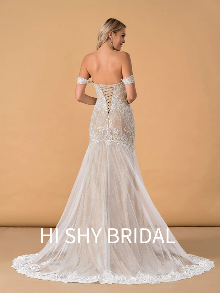 

Hi Shy Bridal 2021 New Luxury Lace Wedding Dresses Suitable for Every Bride Free Tailored Plus Size and Free Shipping