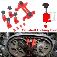 universal auto car master cam clamp kit camshaft sprocket gear lock engine timing locking holder red plastic repair tools set