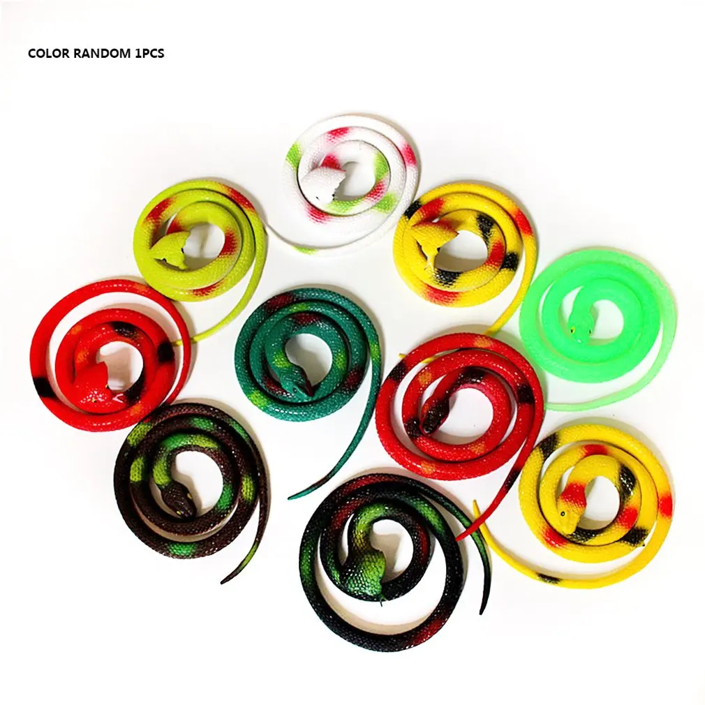 Моделирование резиновая змея моделирование круглая голова Кобра хитрое высокое