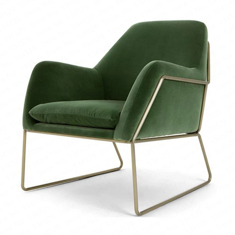 B ленивый скандинавский Одноместный сетчатый Красный Железный креативный