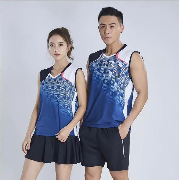 New Men /Women sleeveless Tennis shirts Badminton shirt Table tennis jerseys ping pong Sports clothes Running 238 | Спорт и