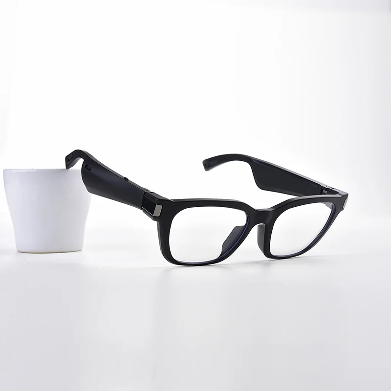 구매 스마트 블루투스 헤드셋 안경 무선 오디오 편광 선글라스 및 UV400 보호, 편광 렌즈, 블루 라이트 방지