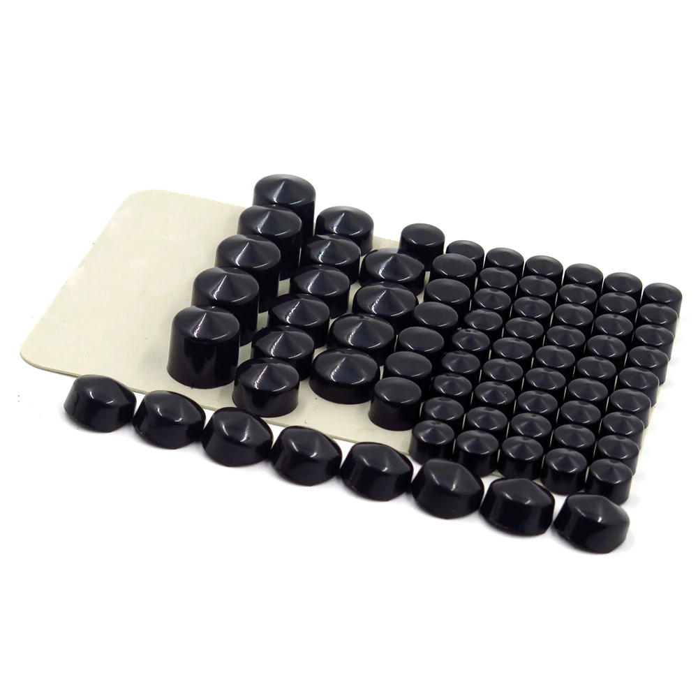 Бесплатная доставка запчасти для мотоциклов черные болты верхние крышки 1991 2013