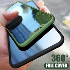 Чехол для iPhone 11, 12 Pro Max, X, XR, XS Max, 12 Mini, 6, 6S, 7, 8 Plus, 5, 360, SE 5S, с полным покрытием, модный, 2020