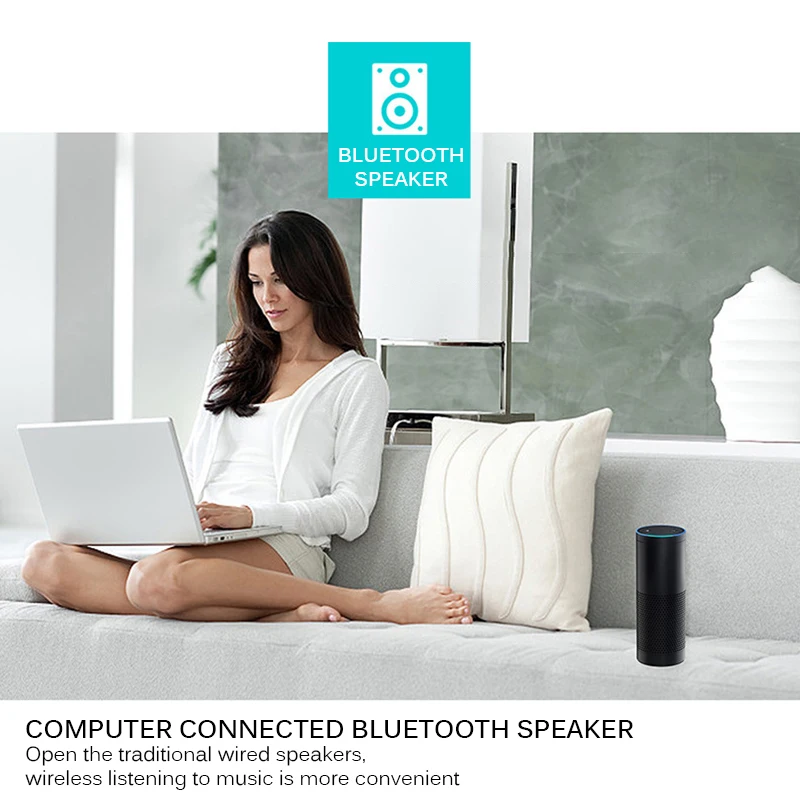 Bluetooth USB 5 0 адаптер Беспроводной для ПК ноутбук компьютер передатчик аудио