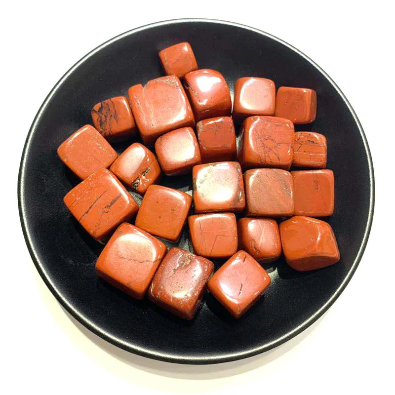 

Natural Red Jasper Cube Raw Gemstone Original Stone Crystal Quartz Reiki Healing Fengshui Mineral Specimen Fish Tank Decoration