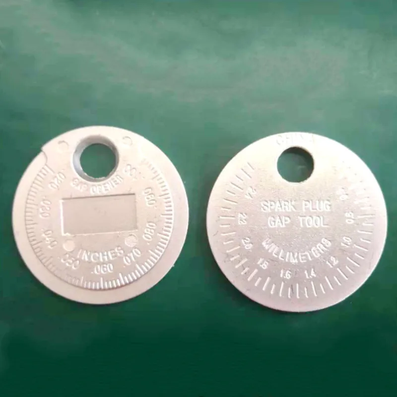 Инструмент для измерения свечи зажигания измеритель зазора 1 шт. тип монеты