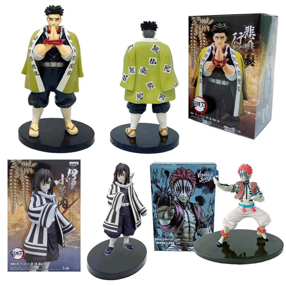 

Anime Demon Slayer Kimetsu no Yaiba figure Kamado Tanjirou Action Figure Agatsuma Zenitsu Nezuko Warrior 16CM PVC Model Toys