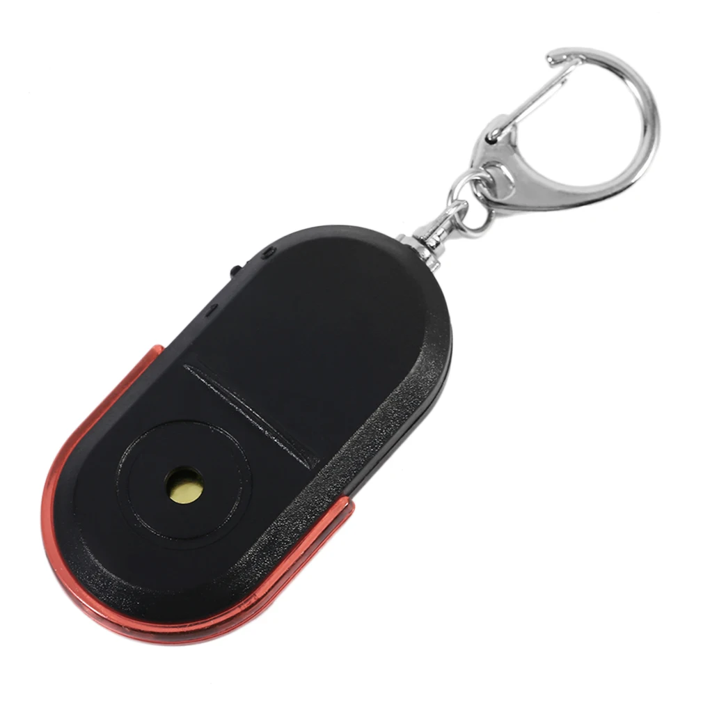 

Portable Size Old People Anti-Lost Alarm Key Finder Wireless Useful Whistle Sound LED Light Locator Finder Keychain