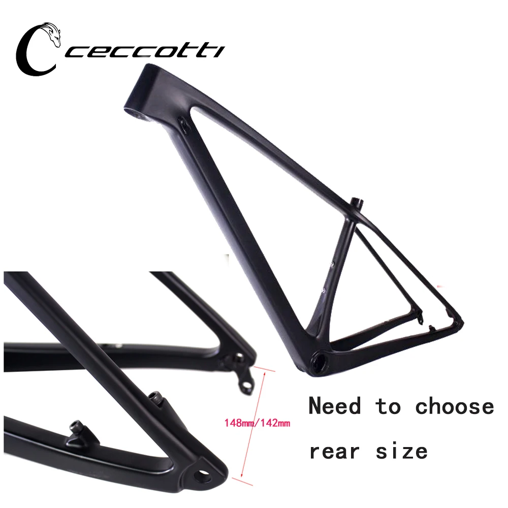 

mtb carbon frame 29 boost rear width148 and 142 mtb frame carbone bike frame horquilla mtb 29 cuadro carbono mtb 29