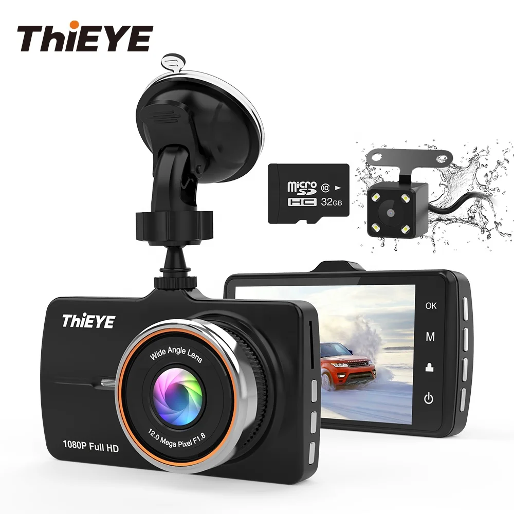 

ThiEYE Carbox 5R IP67 Motion Detection car camera Real 1080P Full HD Front Camera Dual Lens mini dvr Car Recorder Dash Cam