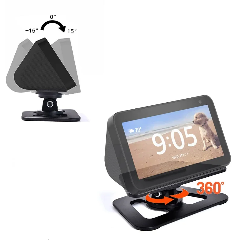 Новинка 2020 для Echo Show 5 противоскользящая подставка основание крепление полностью