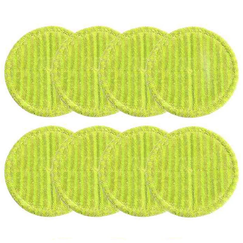 

Cordless Electric Rotary Mop Replacement Cleaning Pads Electric Rotary Mop Replacement Washcloths, 8Pcs Cleaning Pads