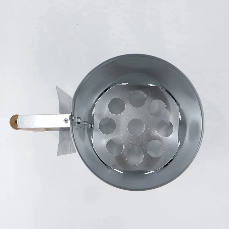 Stainless Steel Charcoal Barrels Igniting Carbon Barbecue Igniter Outdoor Barrel | Спорт и развлечения