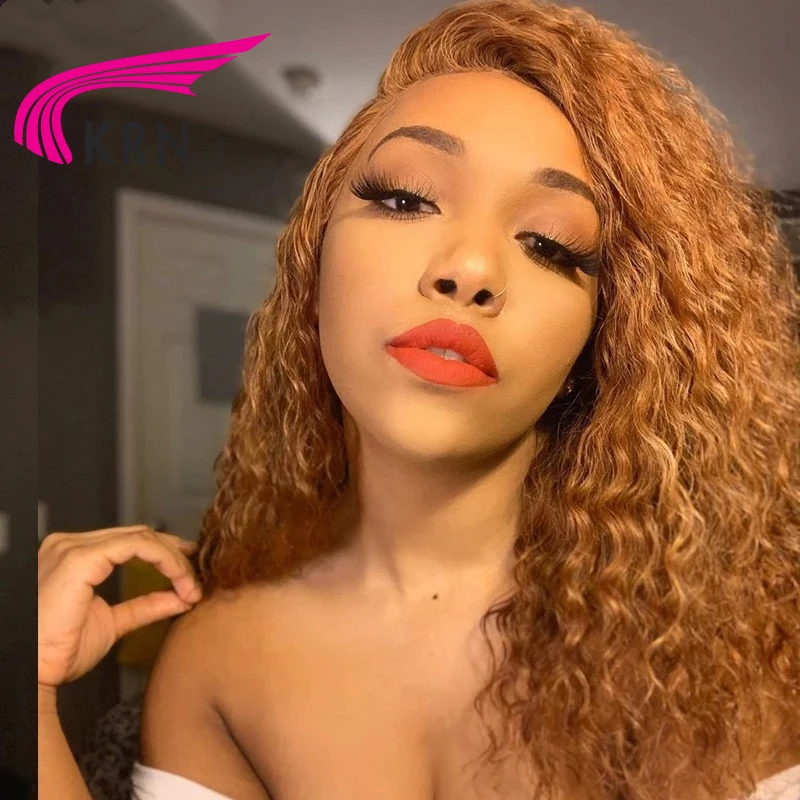 КРН вьющиеся светильник Цвет Синтетические волосы на кружеве парики из