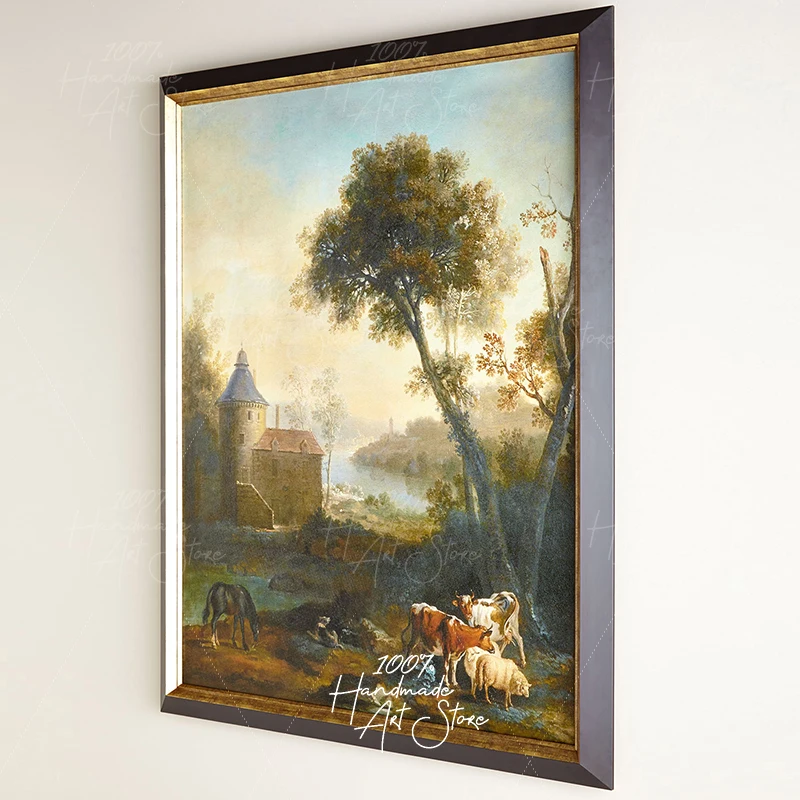 

decoration canvas Oil Paintings Handmade Abstract Pedestrian Art On Canvas Modern Paintings For Living Room Decor Modern Art