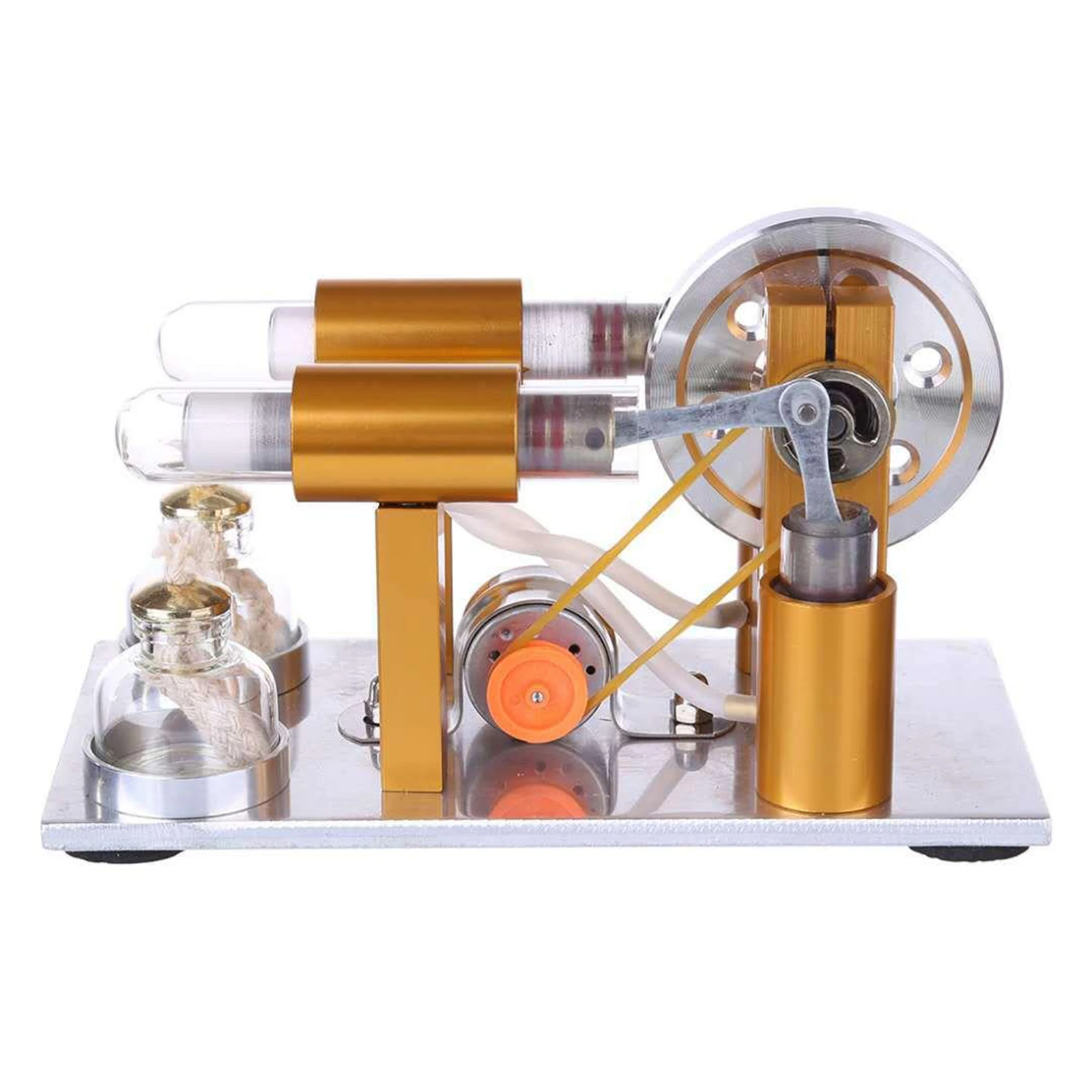 

DIY Stirling Generator Engine Kits Bulb Steam External Combustion Engine Toy